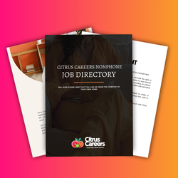 250+ Non-Phone Remote Job Directory - $7