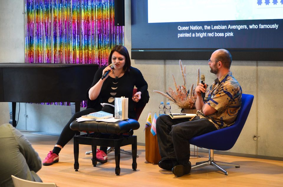 In discussion with Ketil Slagstad, at Max Delbrueck Center for Molecular Medicine's Pride 2026