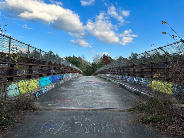 Abandoned Interstate 95 Overpass (Georgetown, MA)
