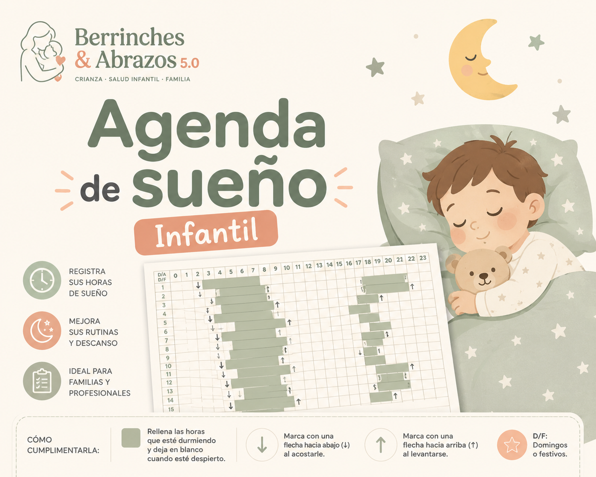 Agenda de sueño infantil
