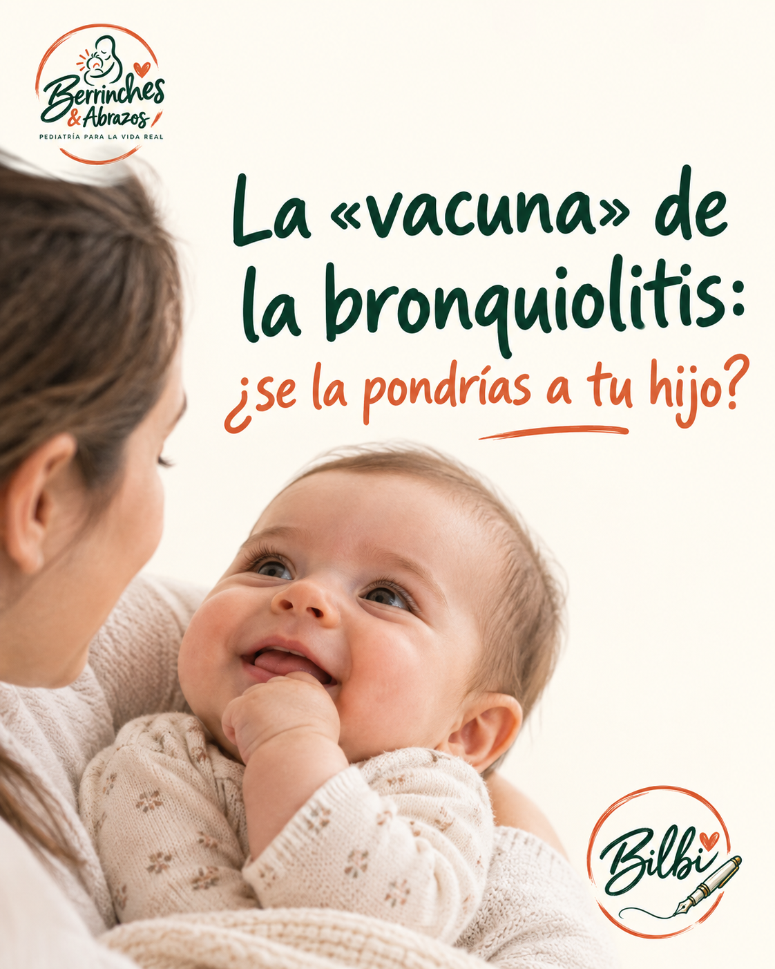 La «vacuna» de la bronquiolitis: ¿se la pondrías a tu hijo?
