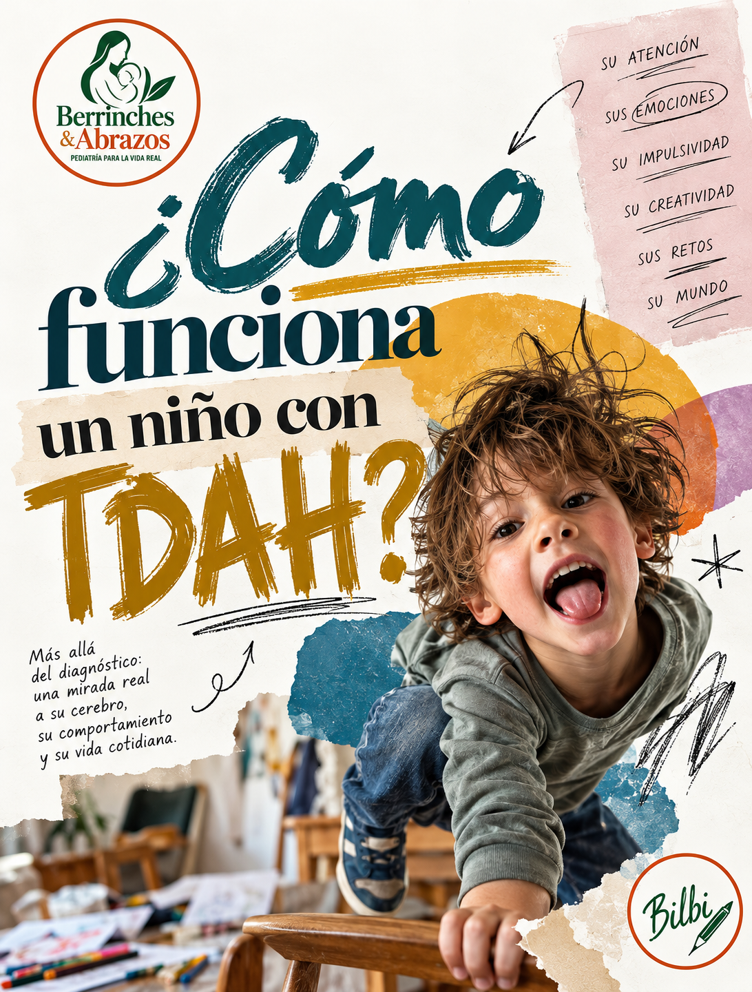 ¿Cómo funciona un niño con TDAH?