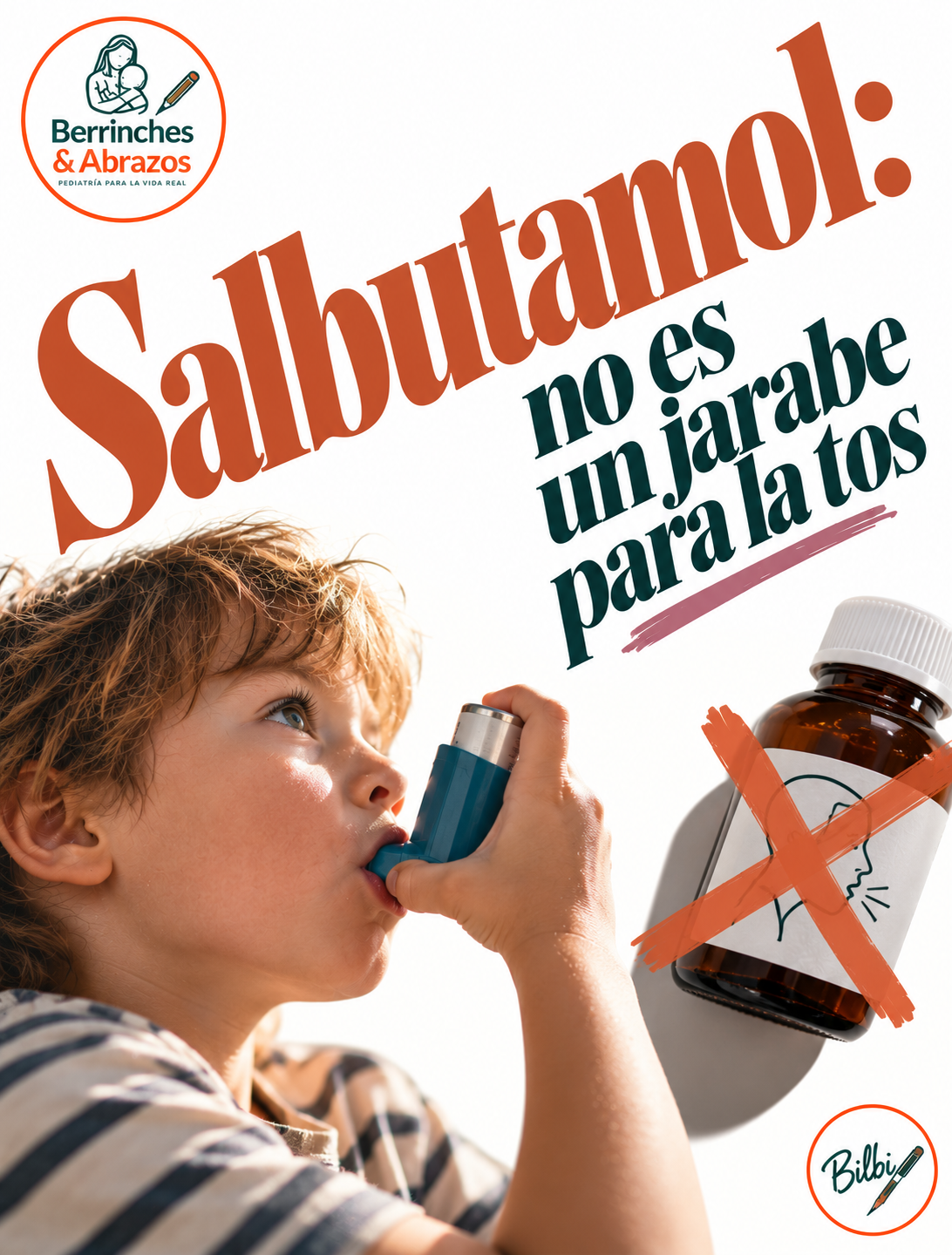 Salbutamol: no es un jarabe para la tos