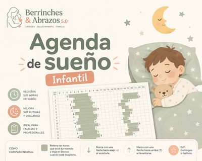 Agenda de sueño infantil