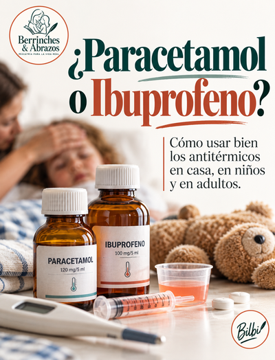 ¿Paracetamol o ibuprofeno? Cómo usar bien los antitérmicos en casa, en niños y en adultos