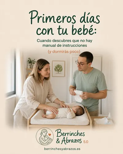 Primeros días con tu bebé: Cuando descubres que no hay manual de instrucciones (y dormirás poco)