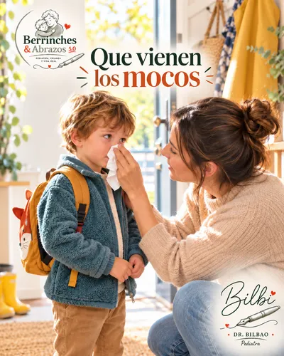 Que vienen los mocos: la guía para sobrevivir al comienzo del curso