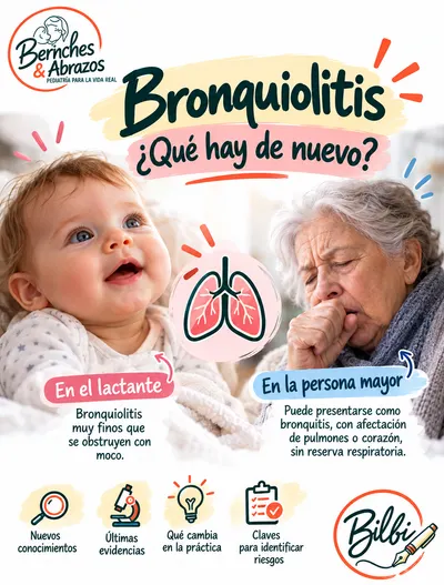 Lo que sabemos, lo que no, y por qué ahora también miramos a los abuelos en la bronquiolitis