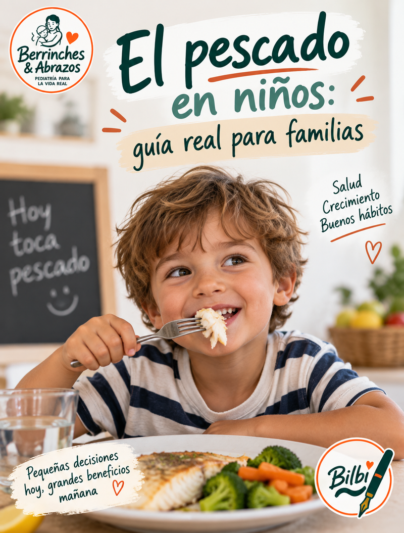 El pescado en niños: guía real para familias