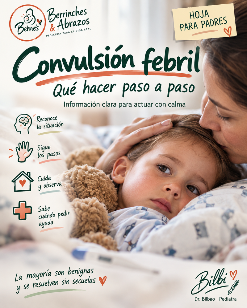Convulsión febril: qué hacer paso a paso