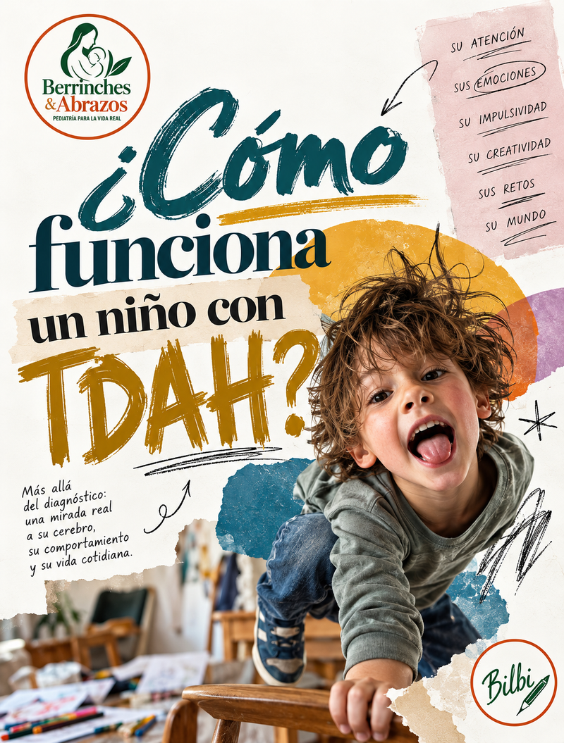 ¿Cómo funciona un niño con TDAH?