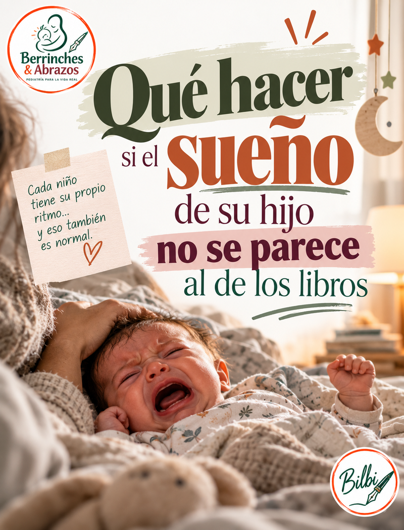 Qué hacer si el sueño de su hijo no se parece al de los libros
