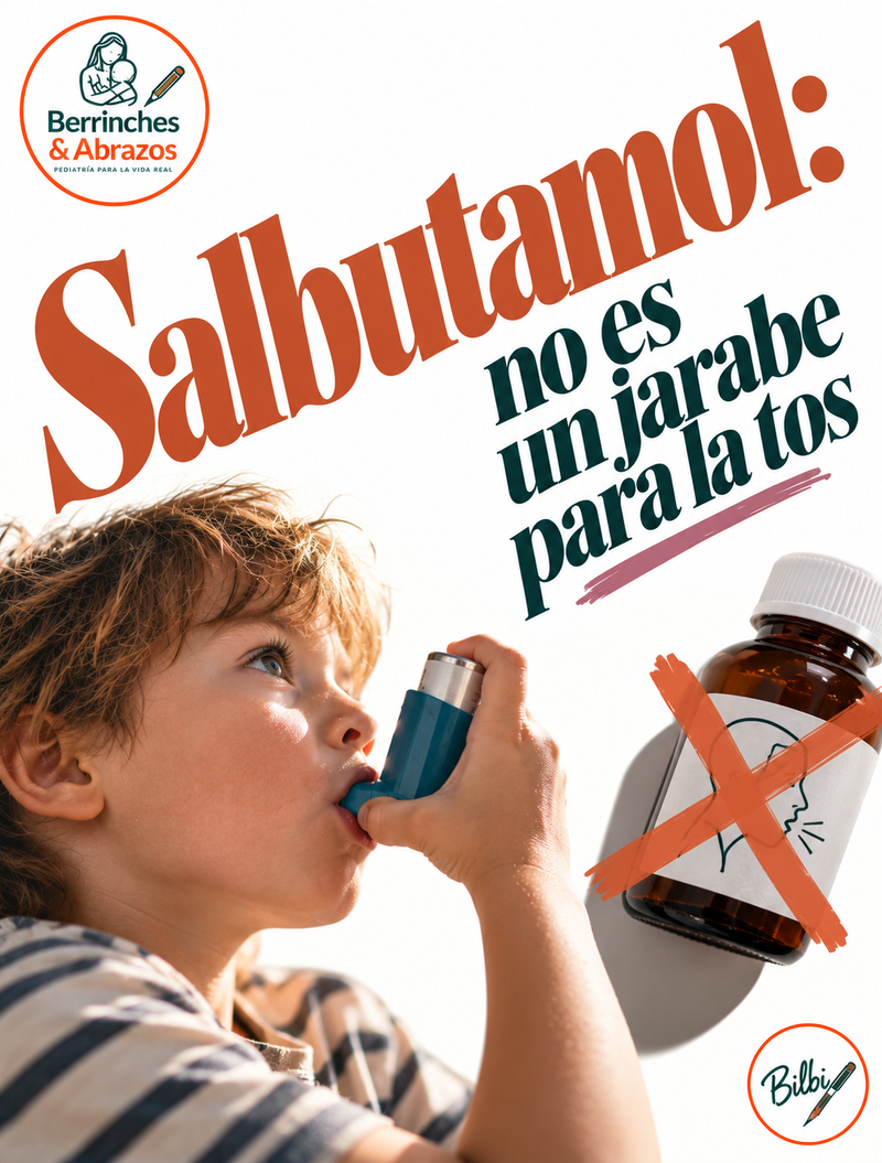 Salbutamol: no es un jarabe para la tos