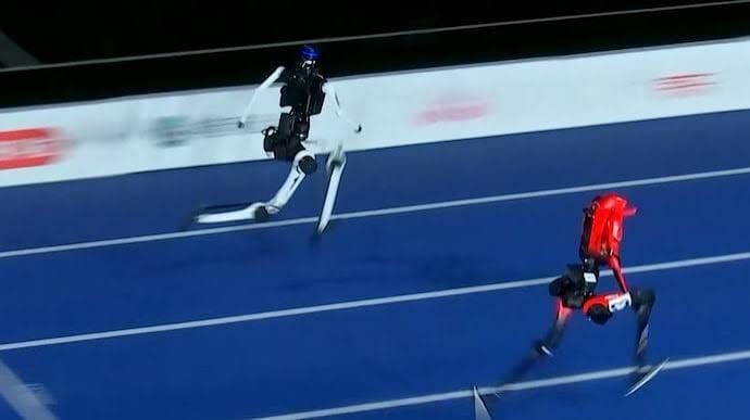 Usain Bolts world record gets crushed - by a humanoid - here is the data