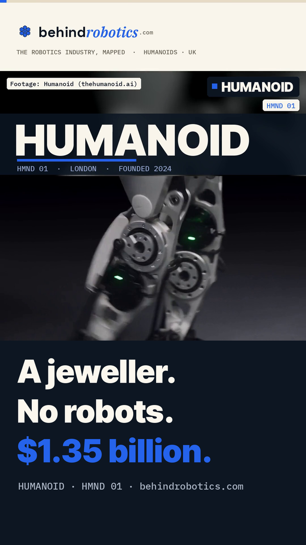 HMND 01 humanoid robot close-up — behindrobotics Short
