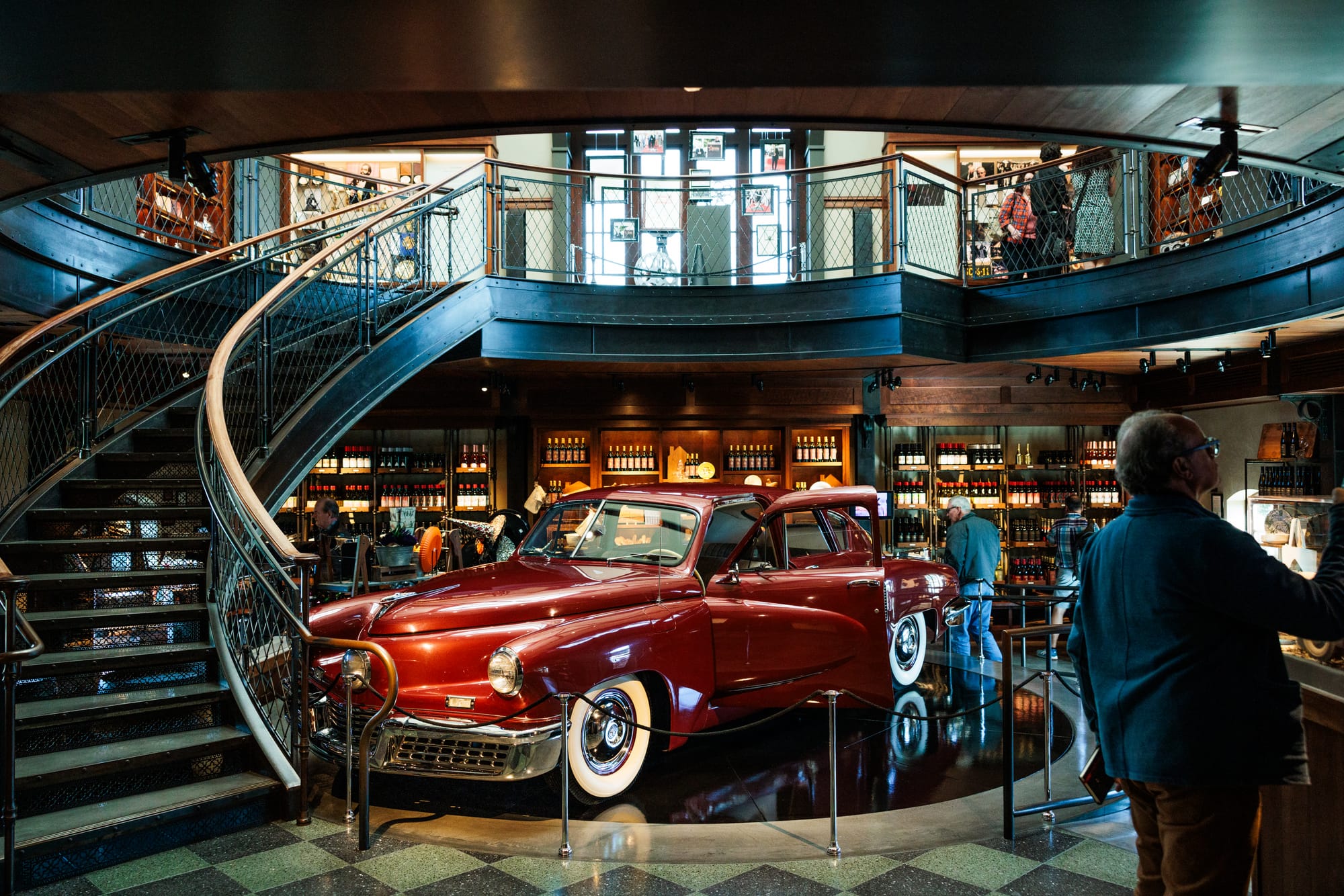 Hollywood memorabilia at Francis Ford Coppola Winery in Sonoma, California.