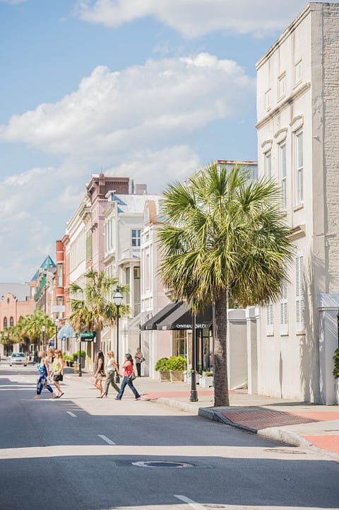 King Street in Charleston, South Carolina.