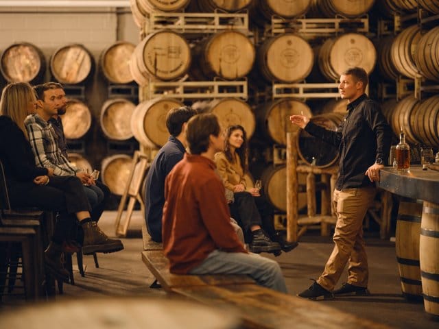 Whiskey tours at Stranahan's Distillery in Denver, Colorado.