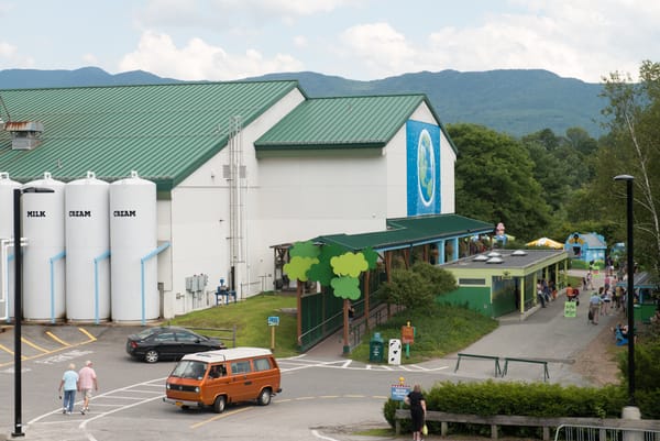 The Ben & Jerry's ice cream Factory in Waterbury, Vermont.