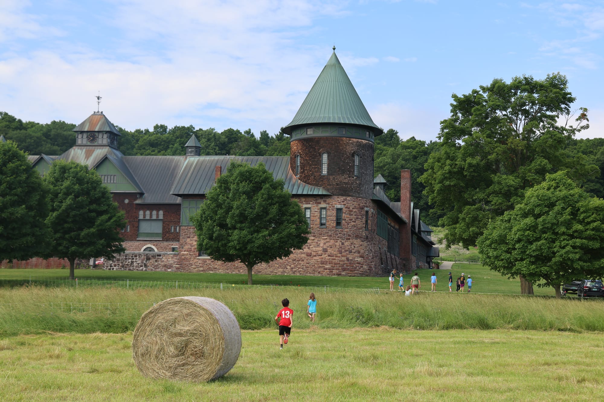 Barn at Shelburne Farms in Vermont.