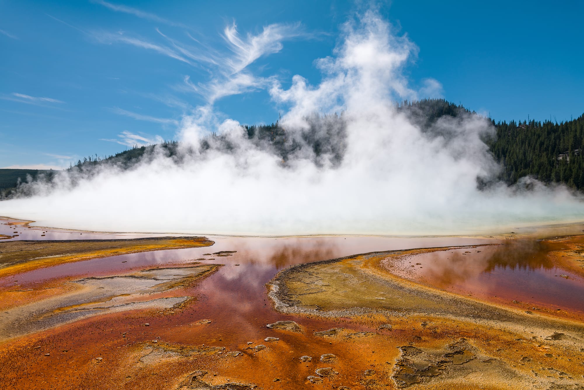Yellowstone National Park near Big Sky Montana.