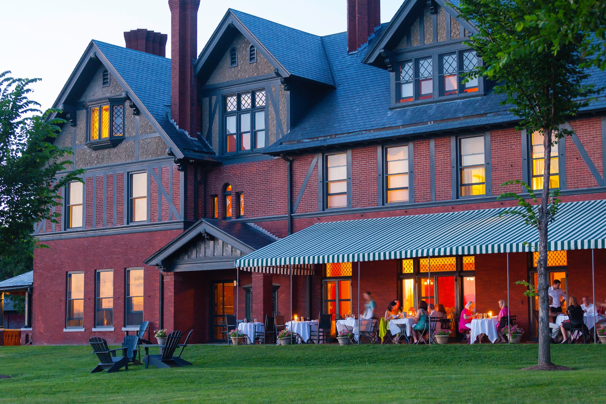 The Inn at Shelburne Farms in Vermont.