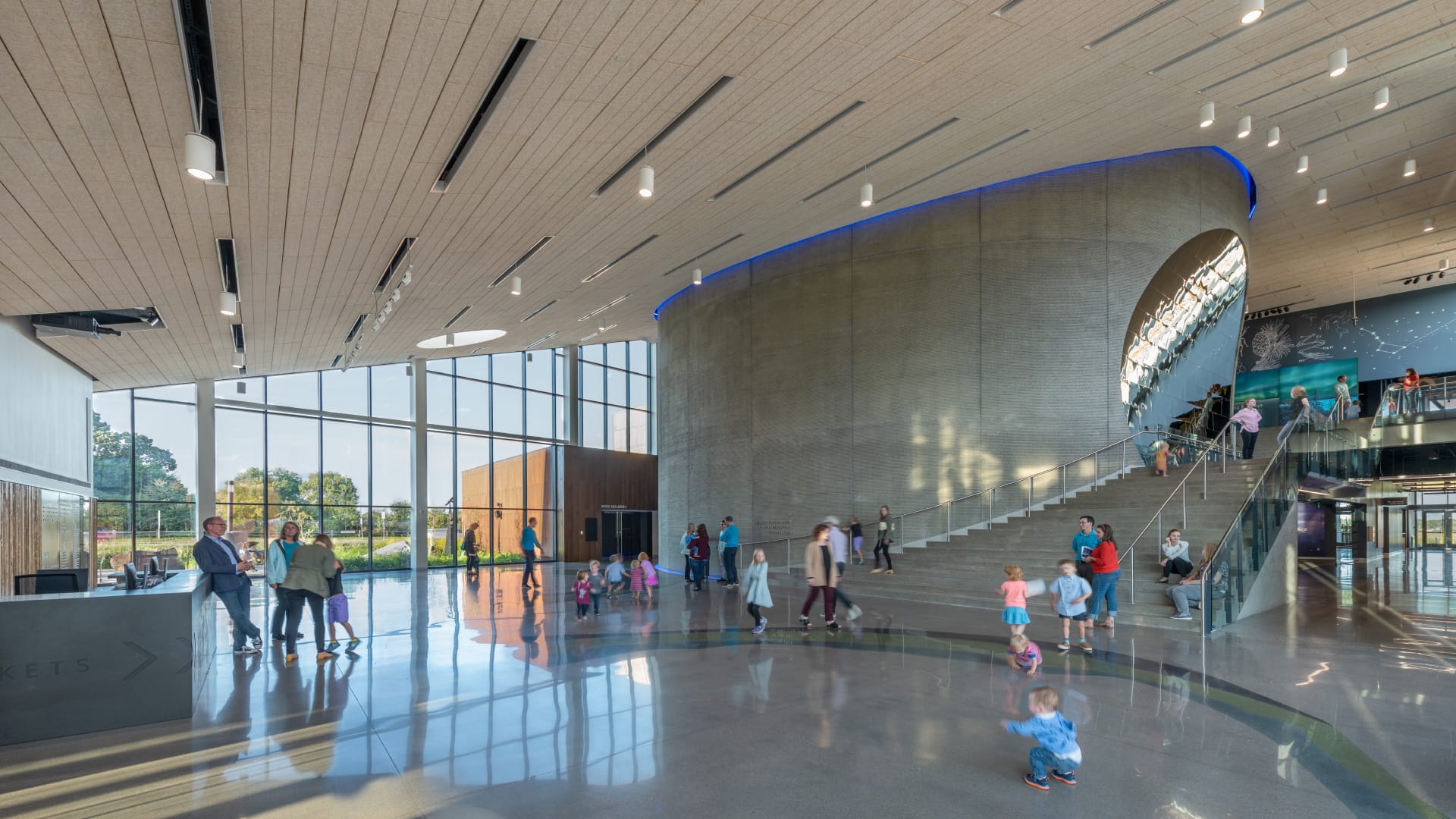 Horizon Hall at the Bell Museum in St. Paul, Minnesota.