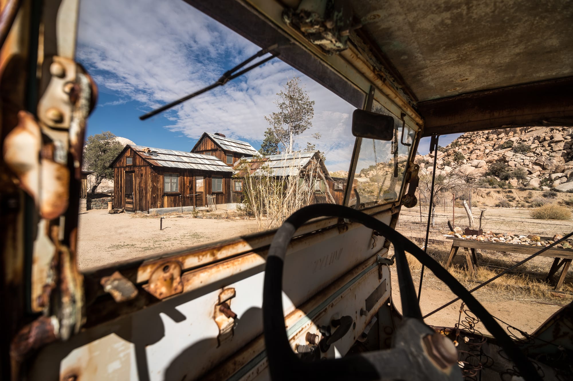 Historic Keys Ranch in Joshua Tree National Park.