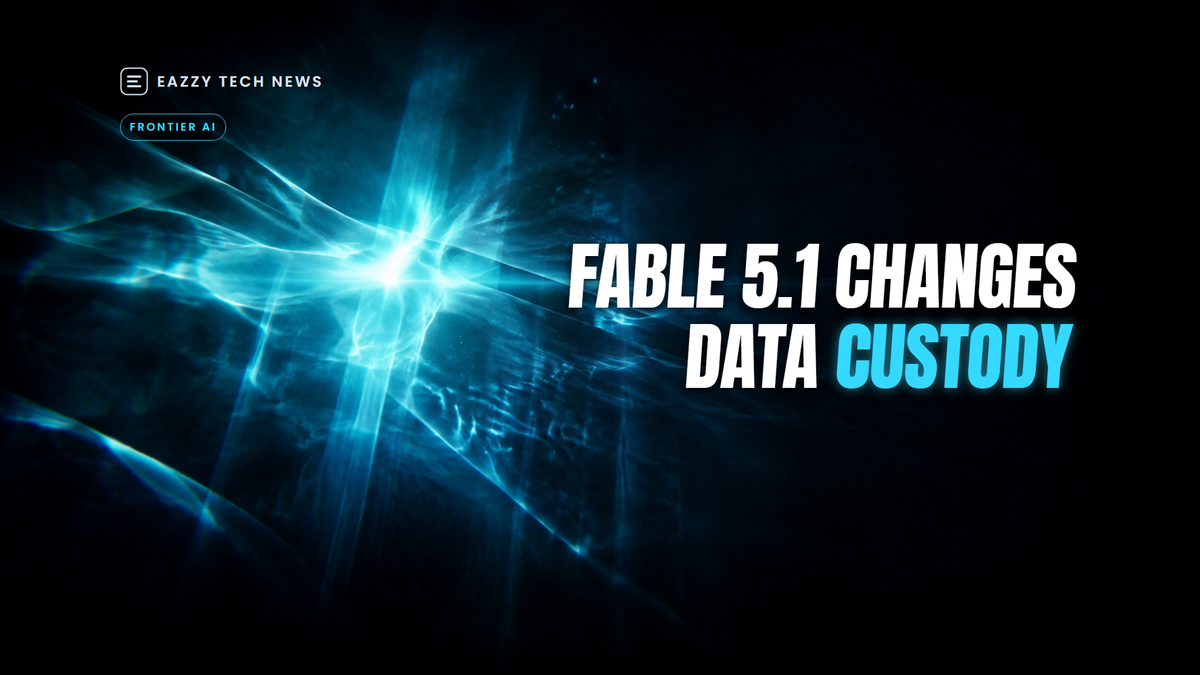 Claude Fable 5.1 ties coding gains to data custody