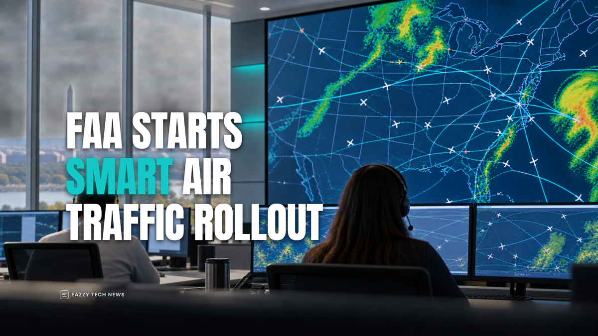 FAA starts SMART air traffic rollout in Washington