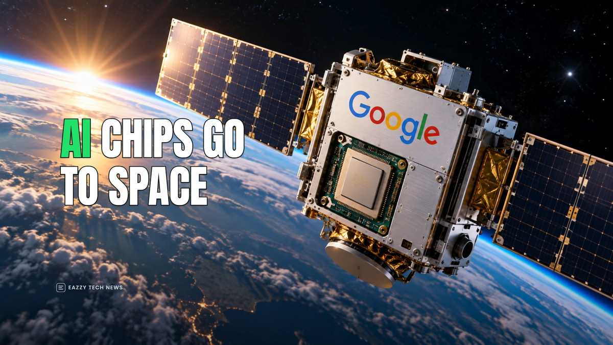 Can Google really put AI chips to work in space?