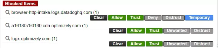 Blocking the Trackers on This Blog