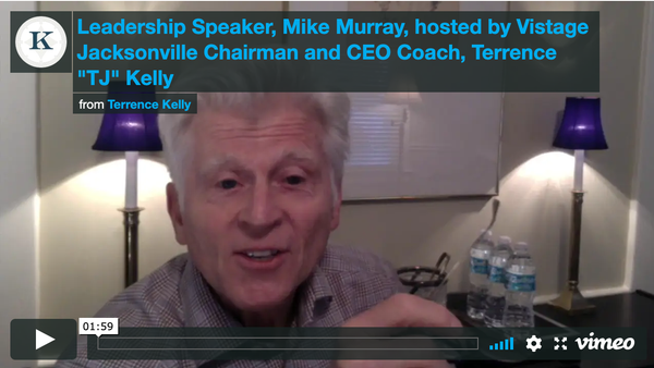 Mike Murray visits the Vistage Jacksonville team