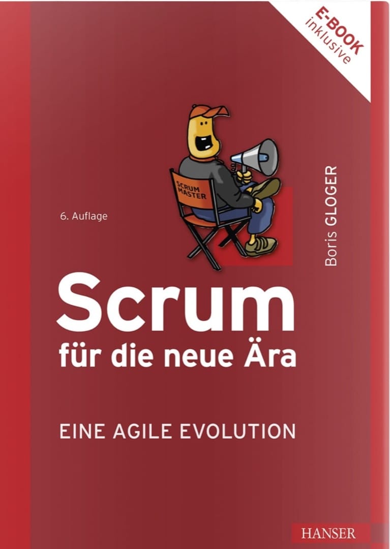 Buchcover Scrum für die neue Ära, 6. Auflage