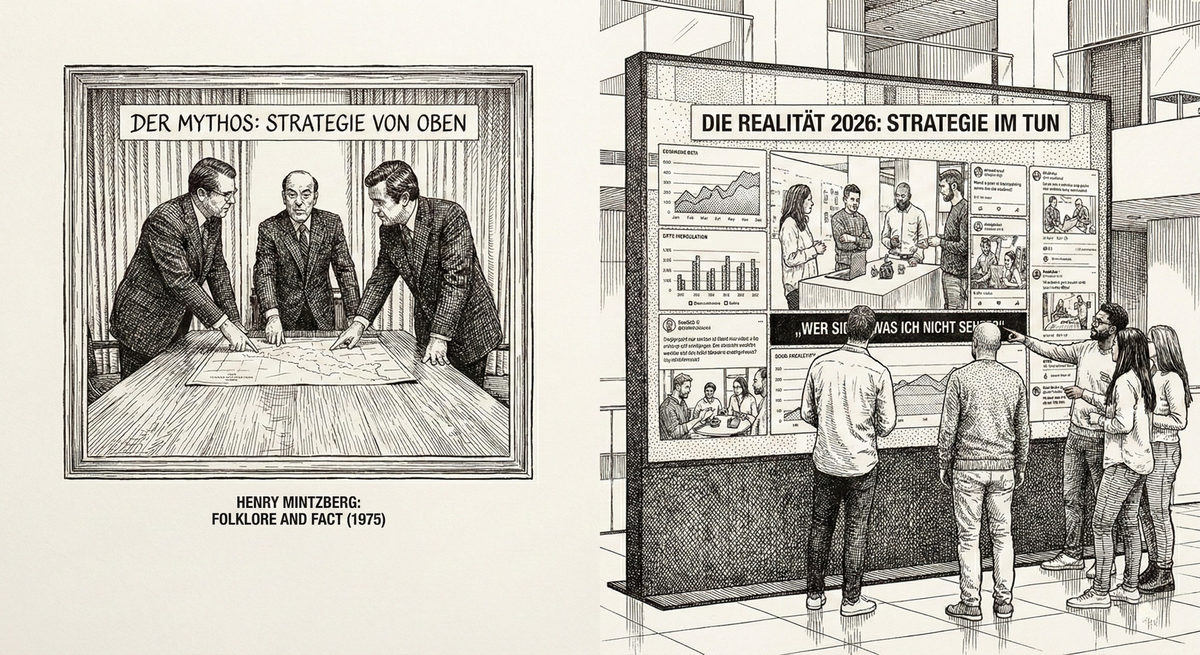 Der einsame Stratege: Warum der Mythos "Strategie kommt von oben" uns alle klein hält