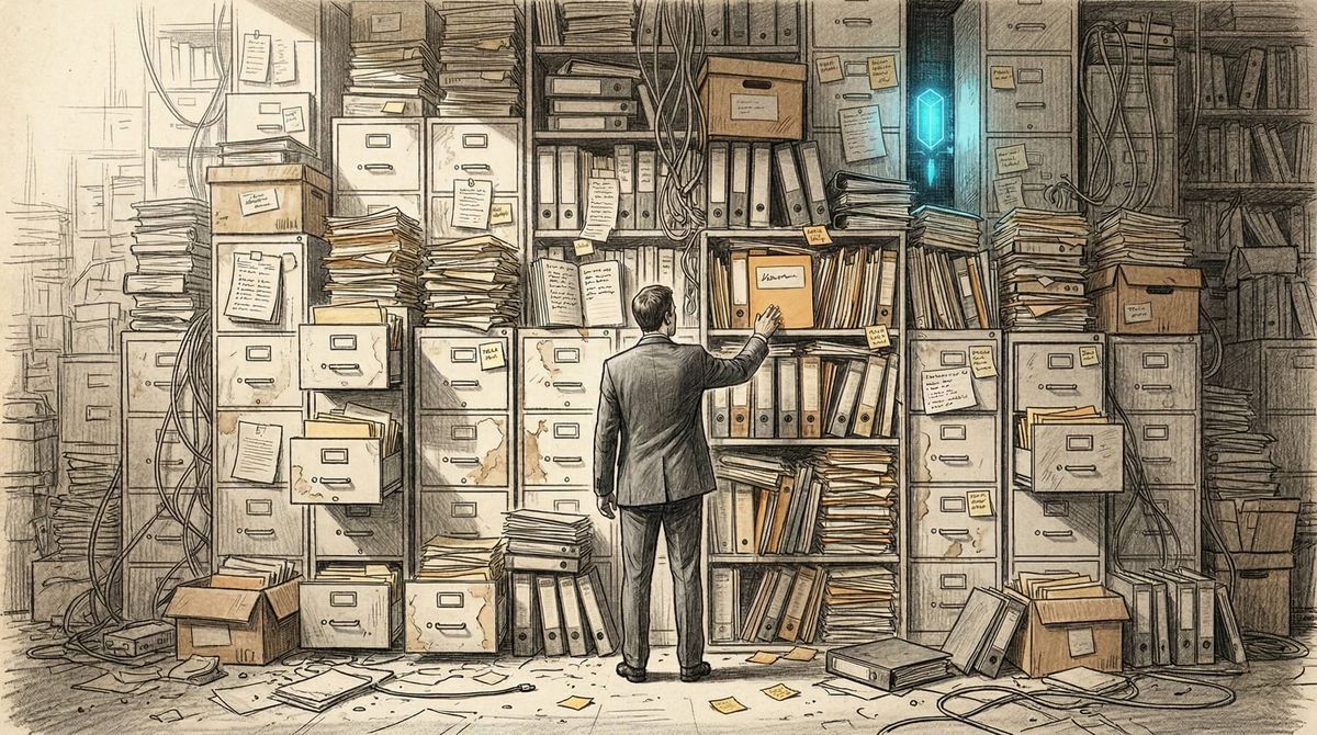 Die Memory Wall: Warum Ihre AI-Agenten an organisatorischer Amnesie scheitern