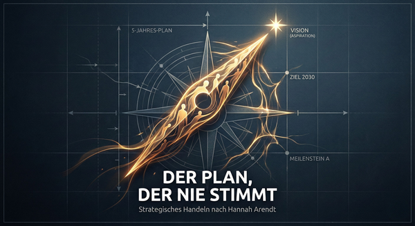 Der Plan, der nie stimmt: Was Hannah Arendt über Strategie wusste