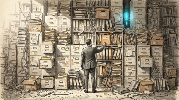 Die Memory Wall: Warum Ihre AI-Agenten an organisatorischer Amnesie scheitern