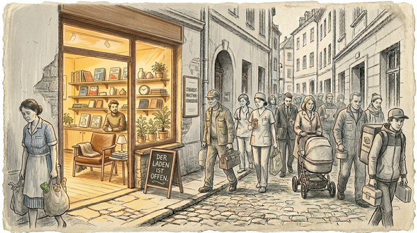 Die Groteske der ungenutzten Macht — Warum die Mehrheit ihre eigene Befreiung verweigert