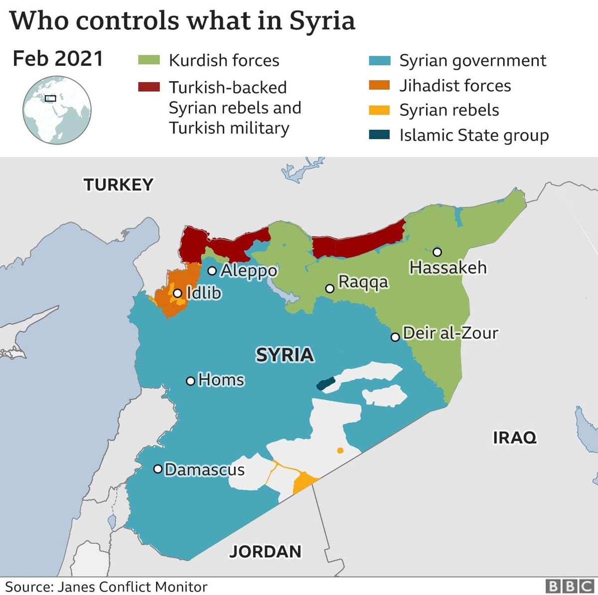 🇸🇾 10 Years of Syrian Civil War