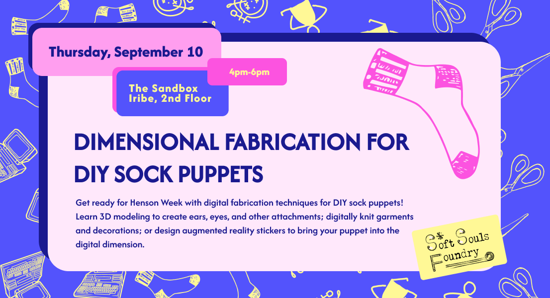 Dimensional Fabrication for DIY Sock Puppets