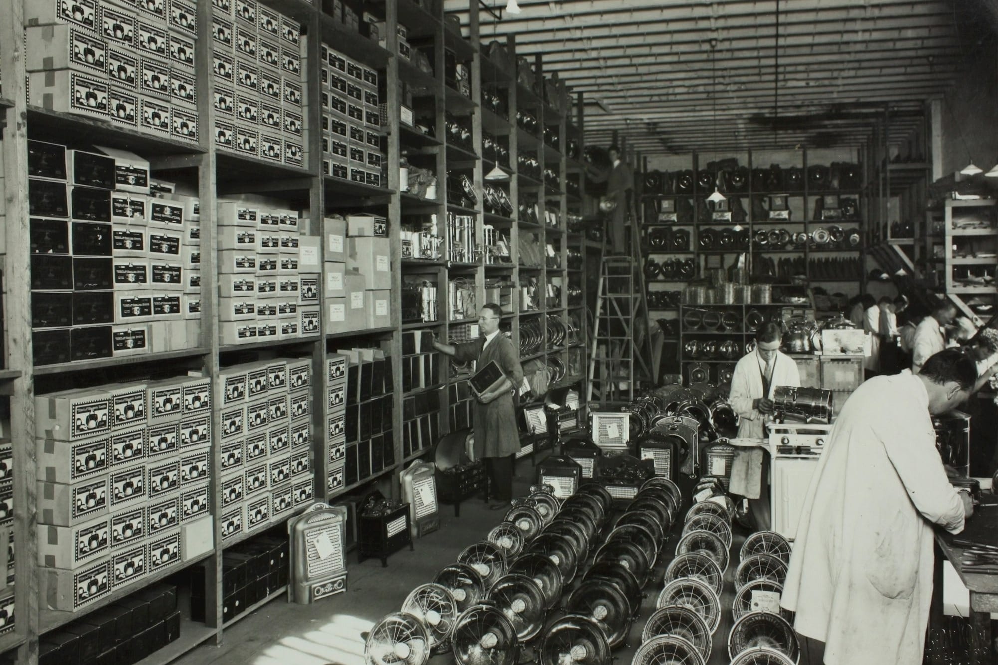 green and white wooden shelf