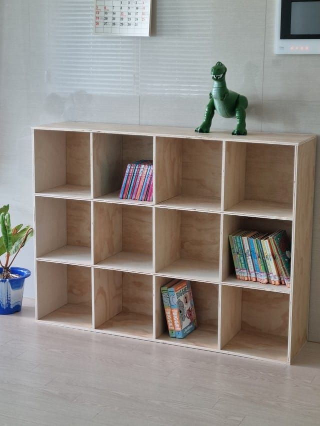 목재재단 서비스로 아이들 책장 DIY! 고객님 후기