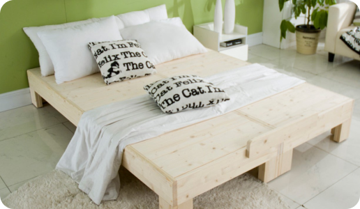 화이트톤의 목재, 스프러스 집성목의 특징과 활용법