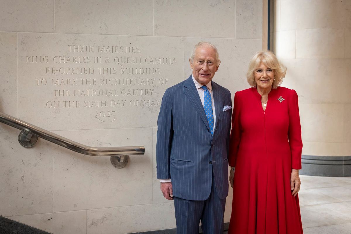 Their Majesties Unveil Historic Coronation Portraits on VE Day 80th Anniversary