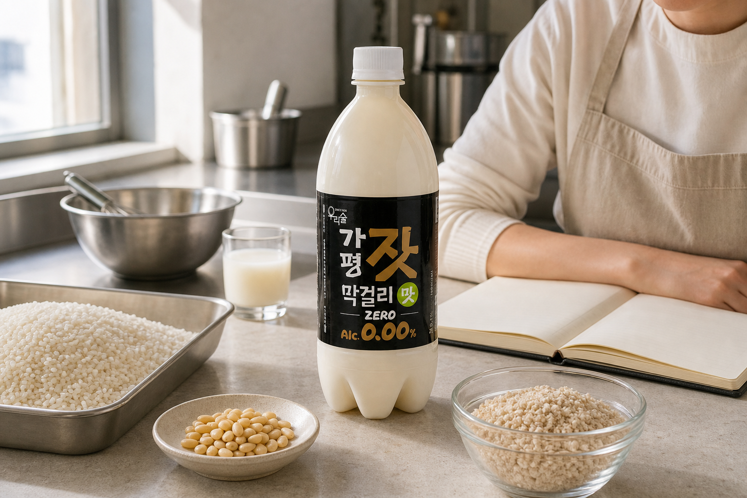 국내산 쌀과 가평 잣을 중심으로 한 설계