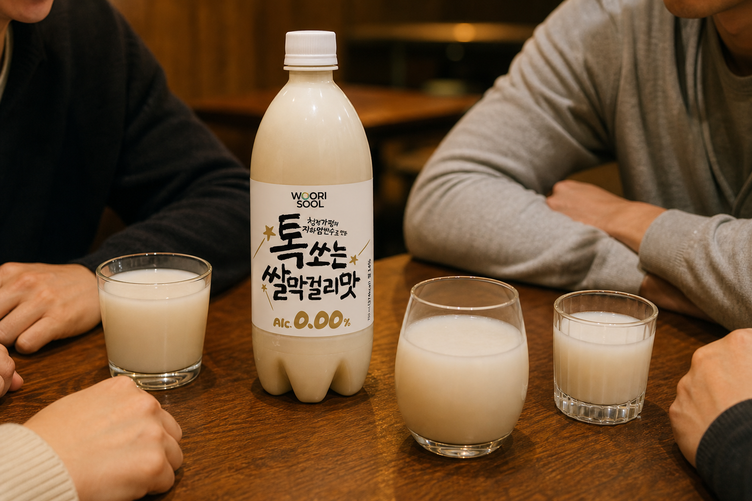 쌀 향과 탄산감의 조화