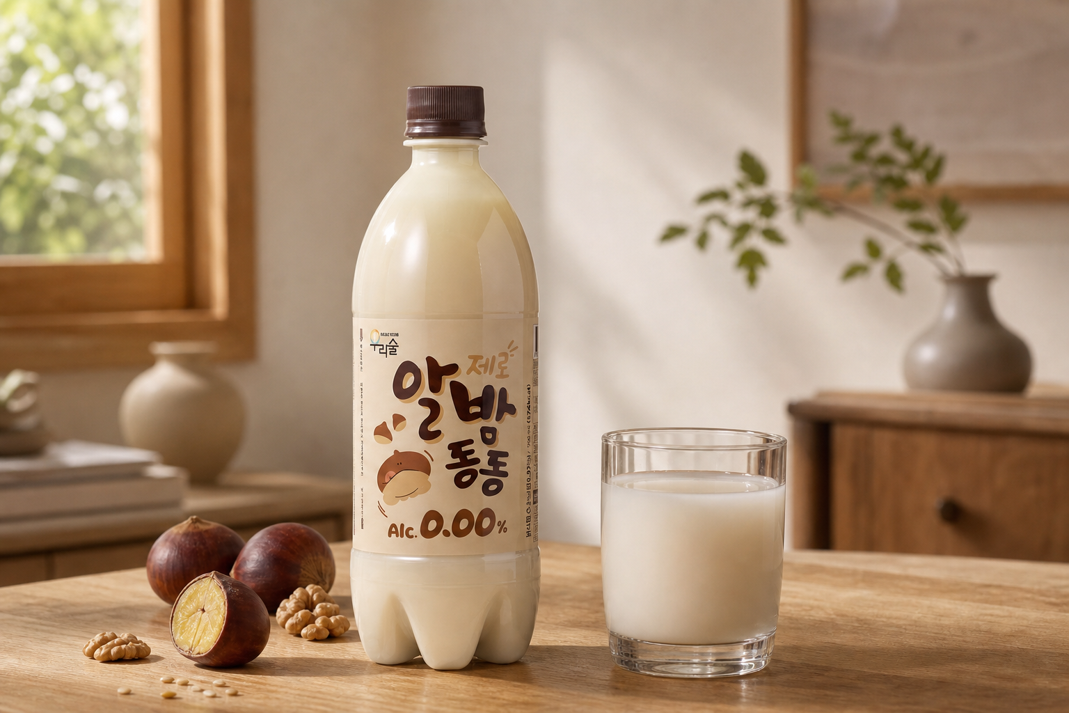 달콤한 밤 향과 톡 쏘는 청량감