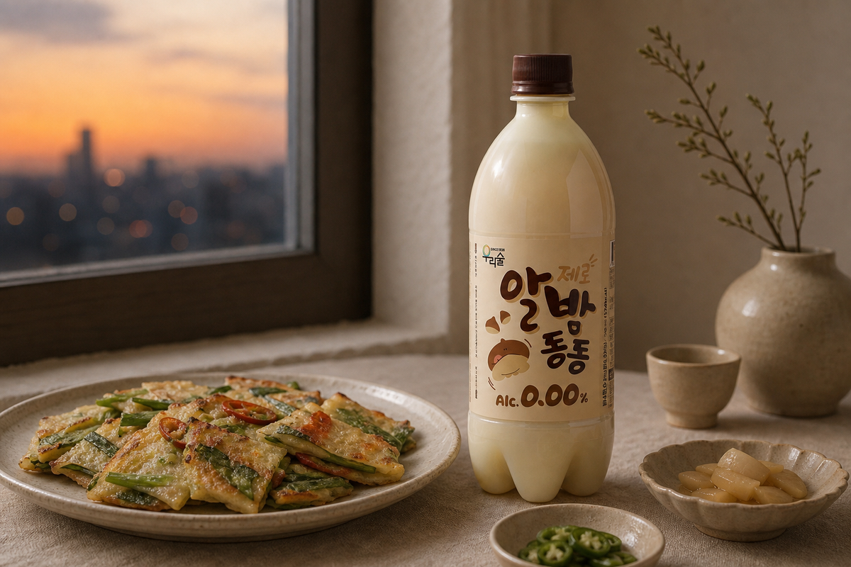 알밤동동제로 알코올 0.00%로 즐기는 일상과 모임 페어링