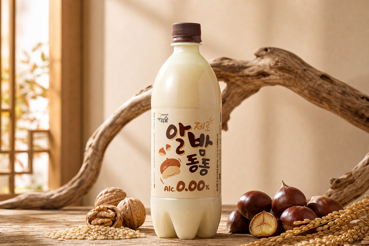 달콤한 밤의 여운을 담은 무알콜 알밤동동제로